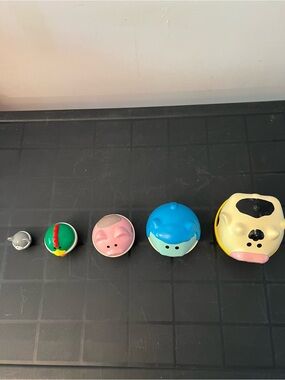 Vintage Little Tikes Stackable Animal Farm Nesting Toys